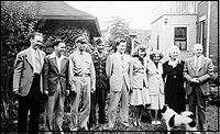 Louise Pilon and Frederick Phillips with their children - ca. 1942