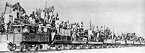 An Egyptian Train of the 1880's